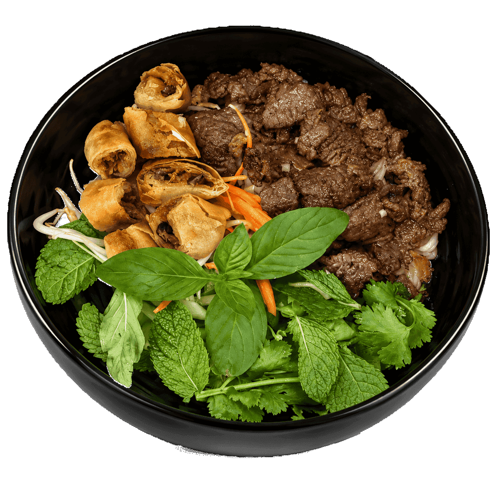 Bol de bò bún vietnamien