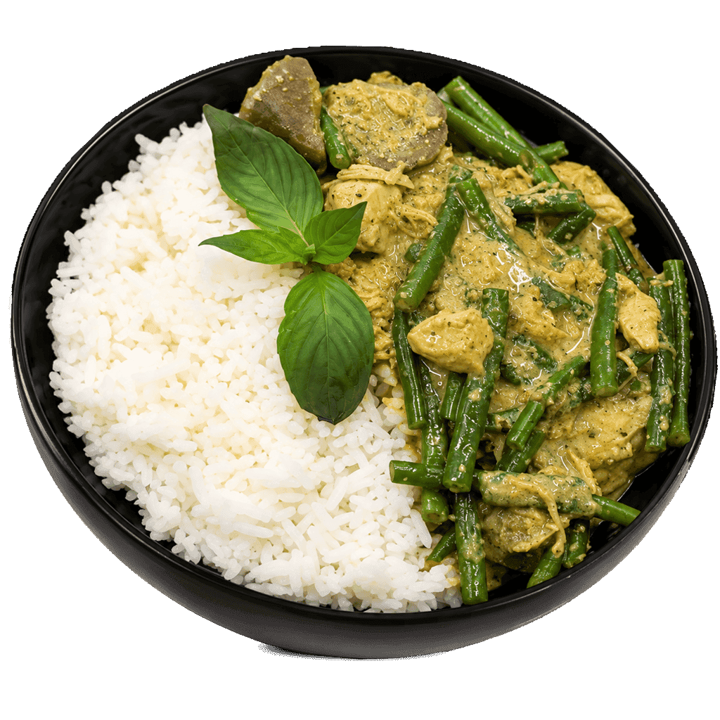 Curry vert thaï au poulet