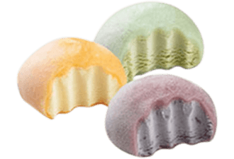 Mochi glacés assortis