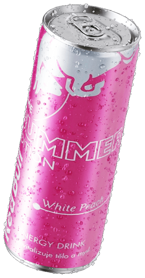 Canette Red Bull Pêche blanche