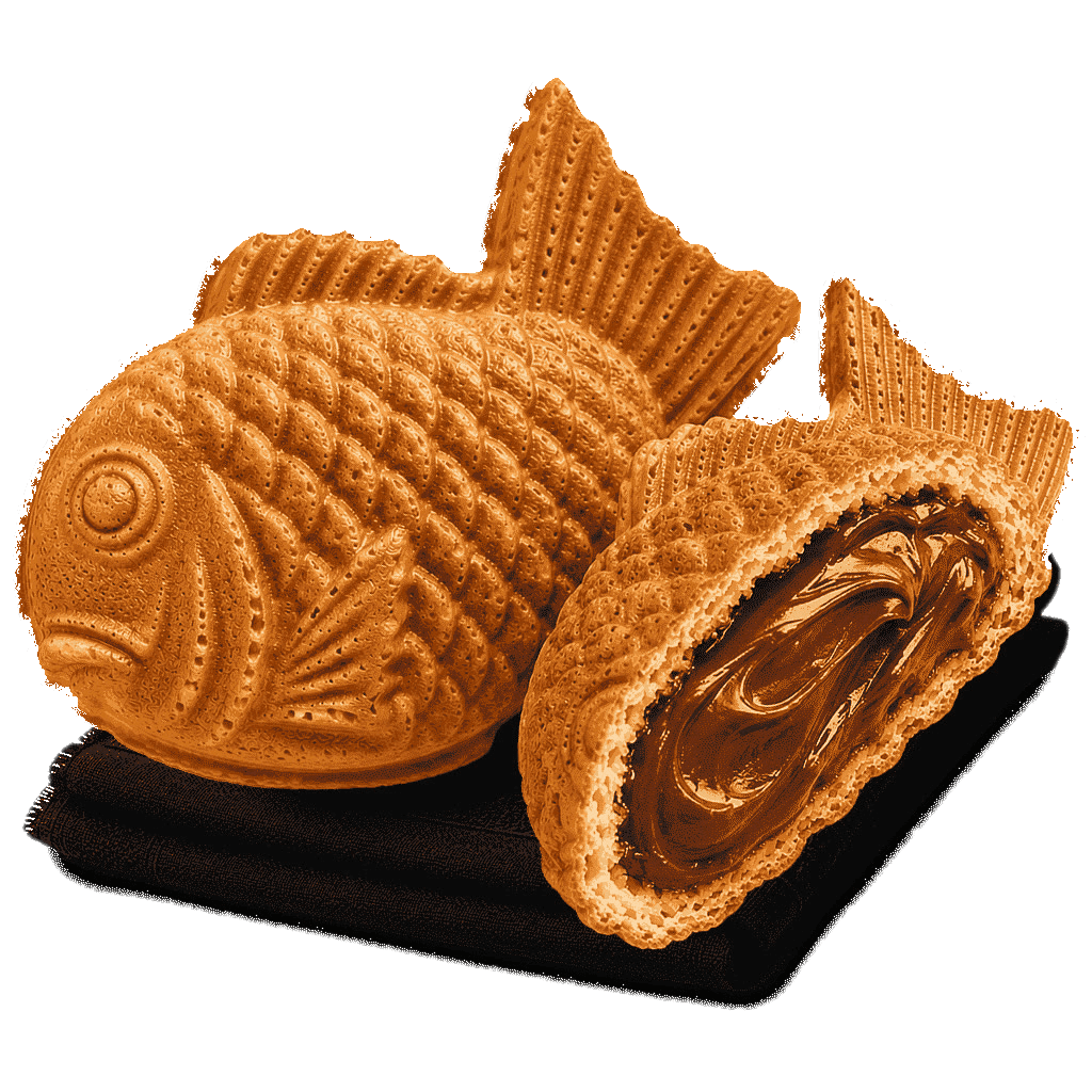 Taiyaki — gaufre japonaise en forme de poisson